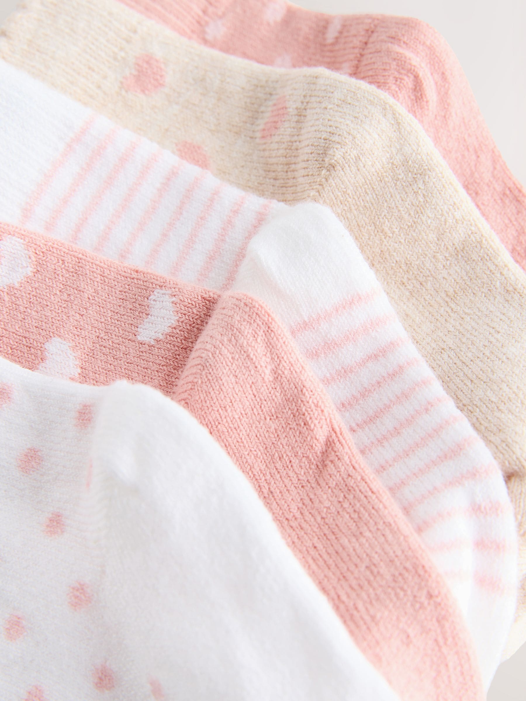 Pink Baby Socks 5 Pack image 3