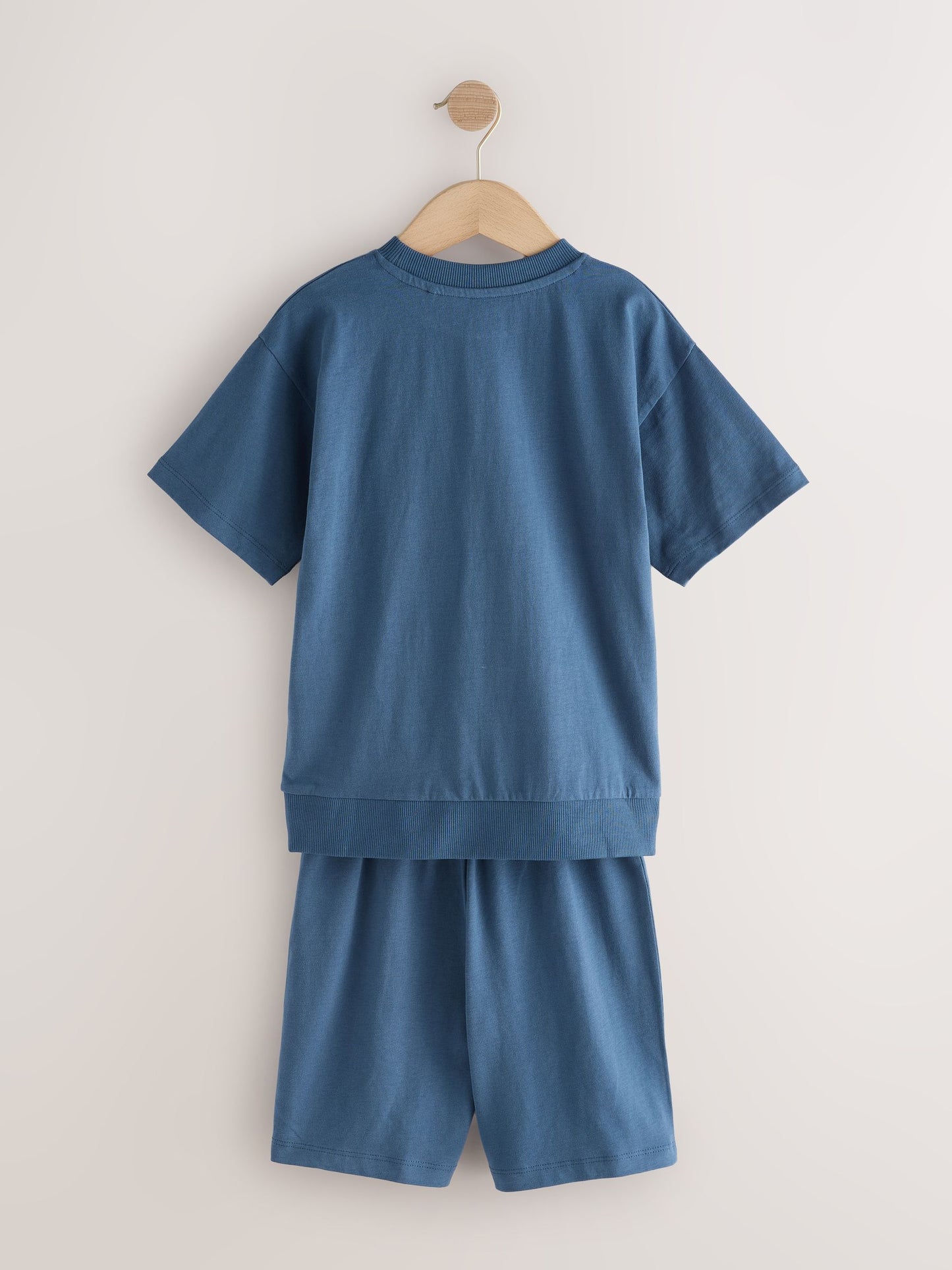Navy/Grey Short Leg Pyjamas 3 Pack (3-16yrs) (3-16yrs) image 7