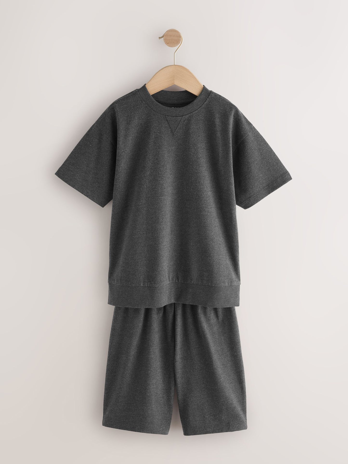 Navy/Grey Short Leg Pyjamas 3 Pack (3-16yrs) (3-16yrs) image 8