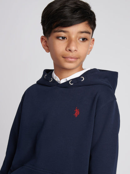Dsiney Kidz - U.S. Polo Assn. Blue Boys Double Horsemen Hoodie image 2