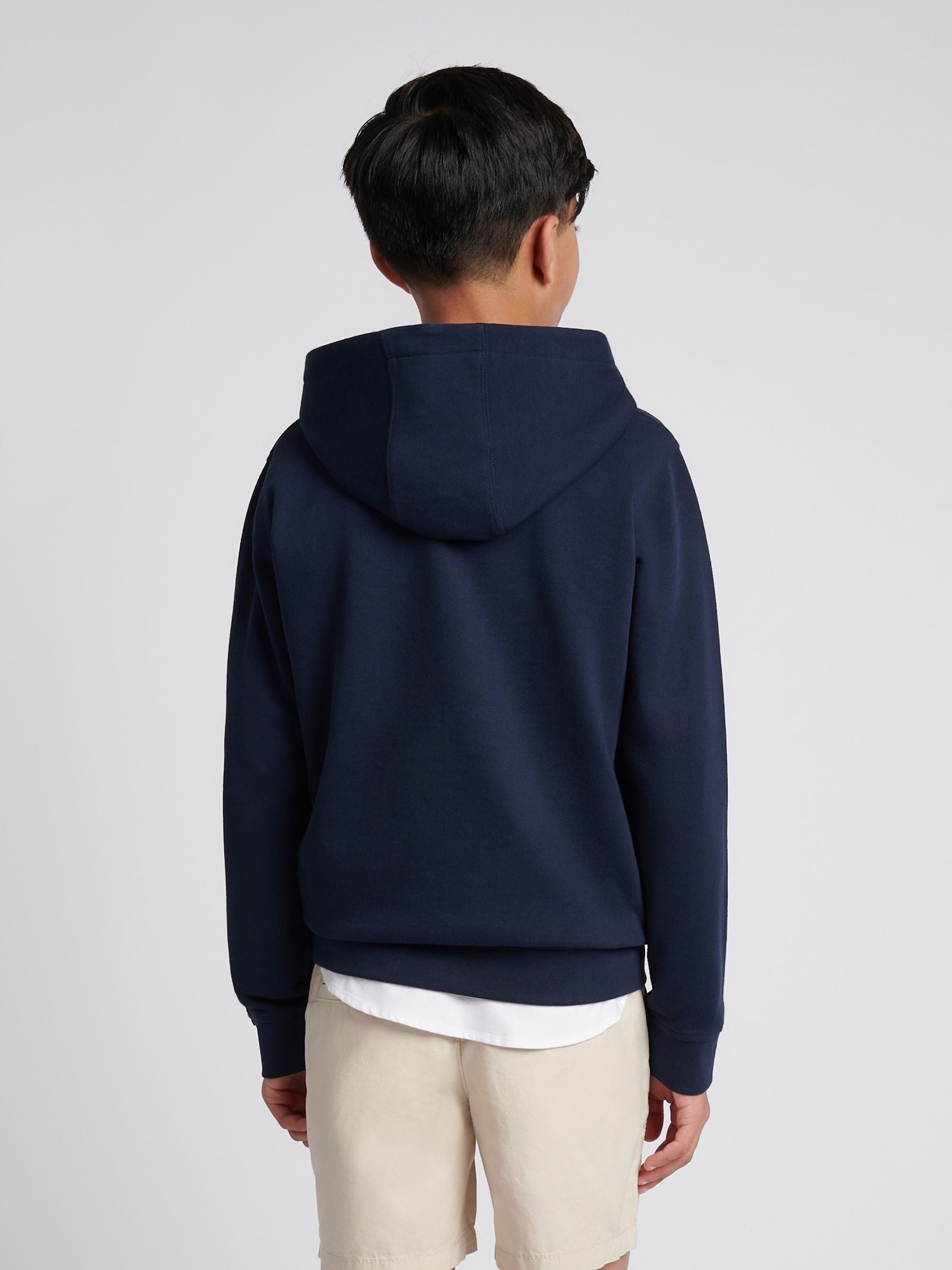 Dsiney Kidz - U.S. Polo Assn. Blue Boys Double Horsemen Hoodie image 4