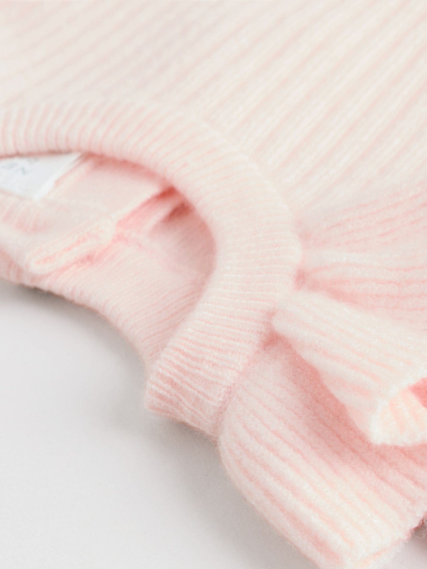 Light Pink Baby Knitted Jumper and Leggings Set 2 Piece (0mths-3yrs) image 5