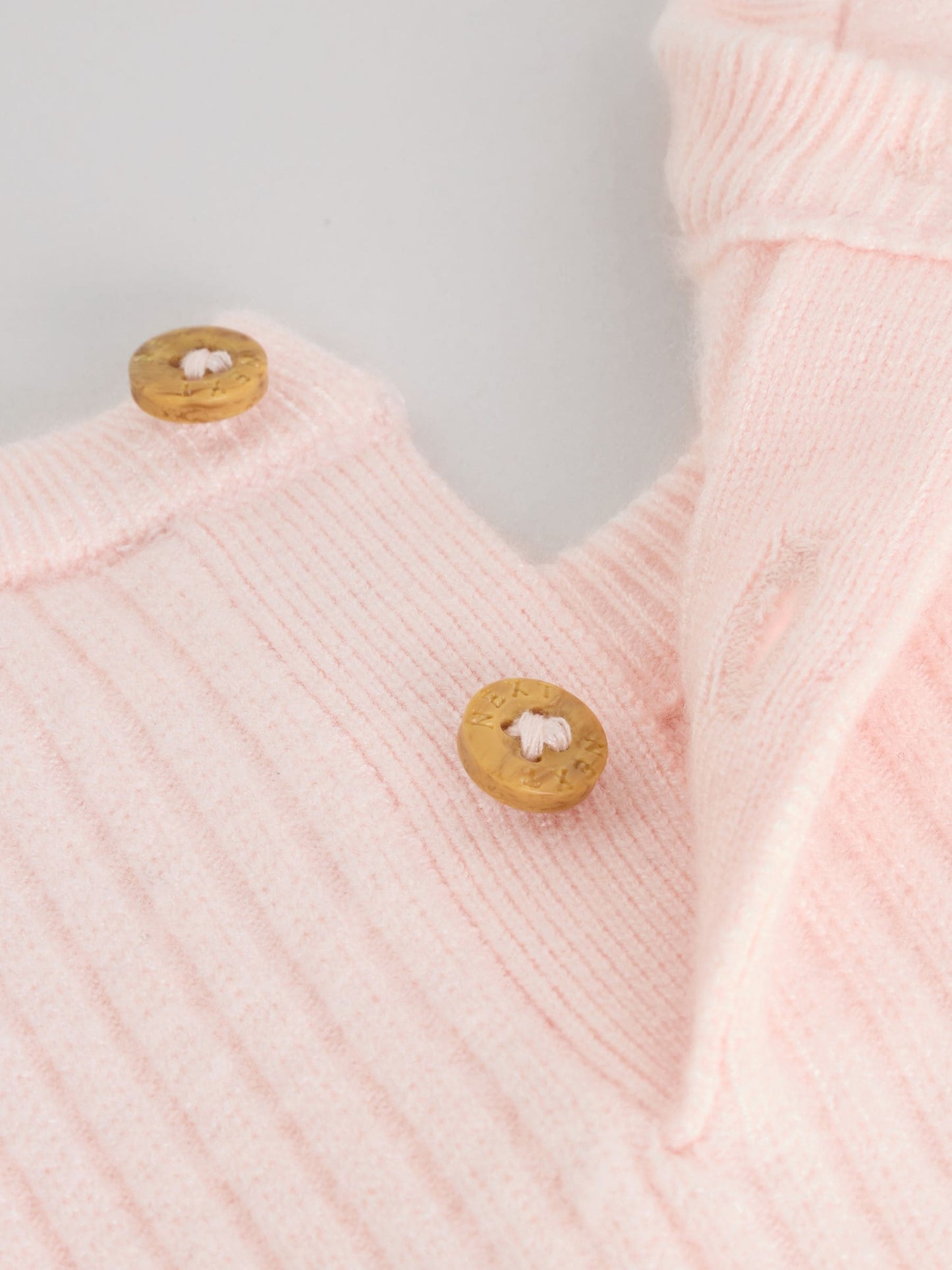 Light Pink Baby Knitted Jumper and Leggings Set 2 Piece (0mths-3yrs) image 7