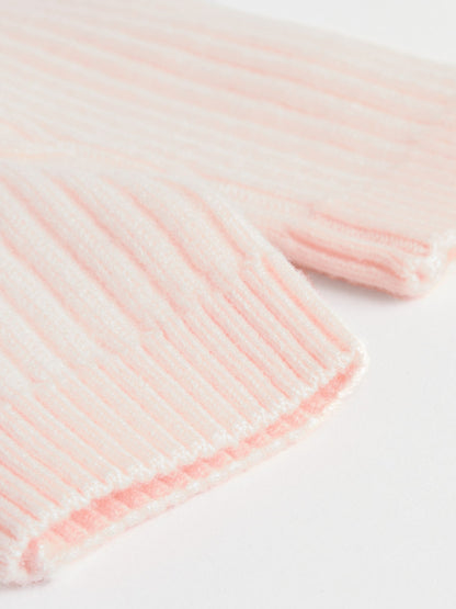 Light Pink Baby Knitted Jumper and Leggings Set 2 Piece (0mths-3yrs) image 8