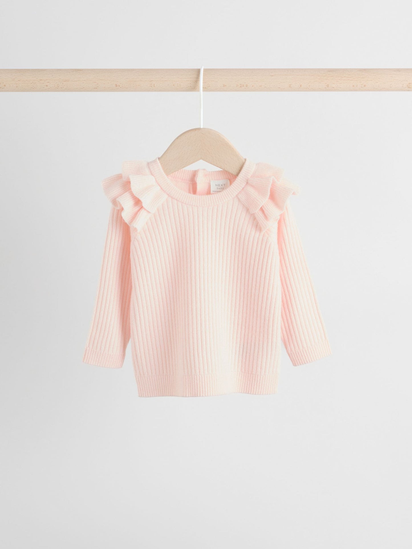 Light Pink Baby Knitted Jumper and Leggings Set 2 Piece (0mths-3yrs) image 6