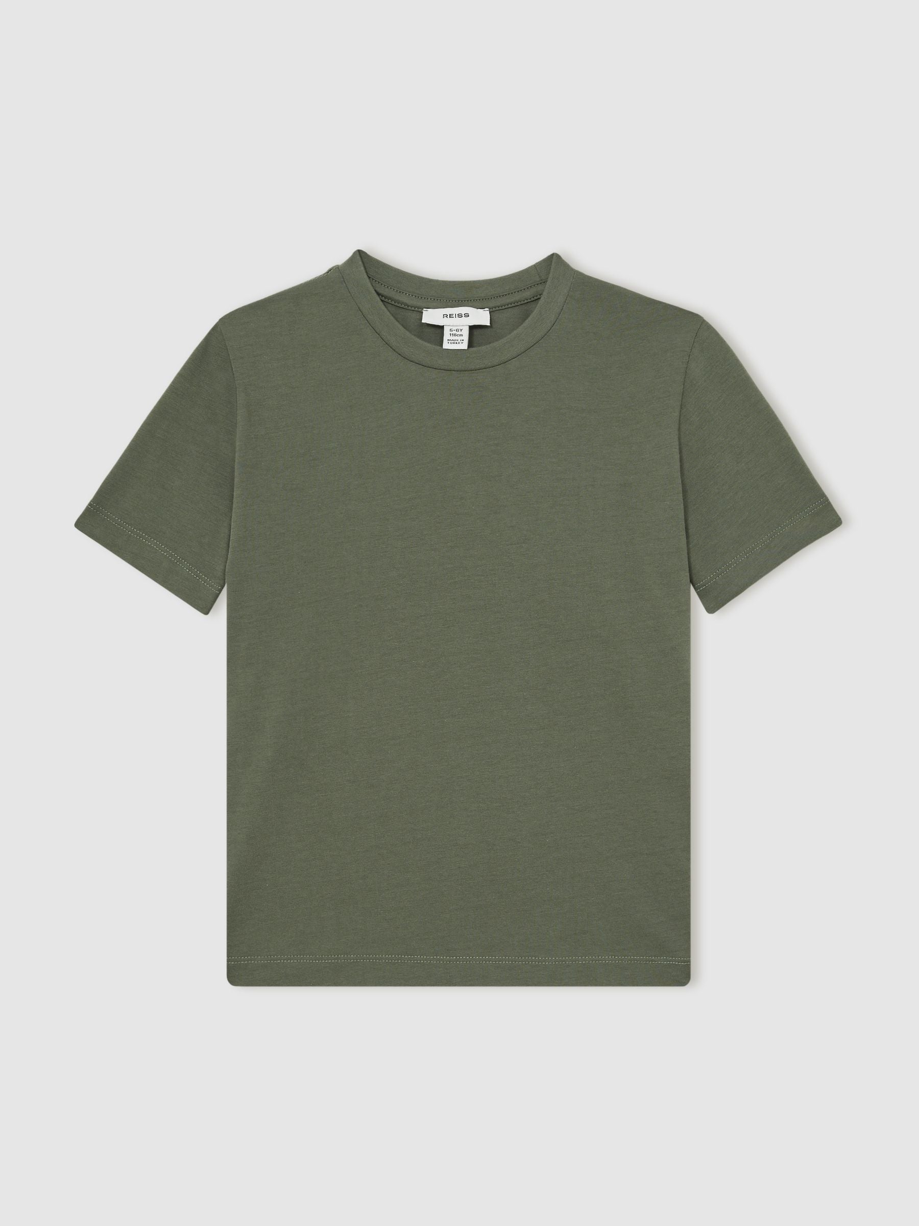 Dsiney Kidz - Reiss Dark Sage Bless 3-9 yrs Cotton Crew-Neck T-Shirt image 2