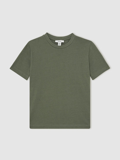 Dsiney Kidz - Reiss Dark Sage Bless 3-9 yrs Cotton Crew-Neck T-Shirt image 2