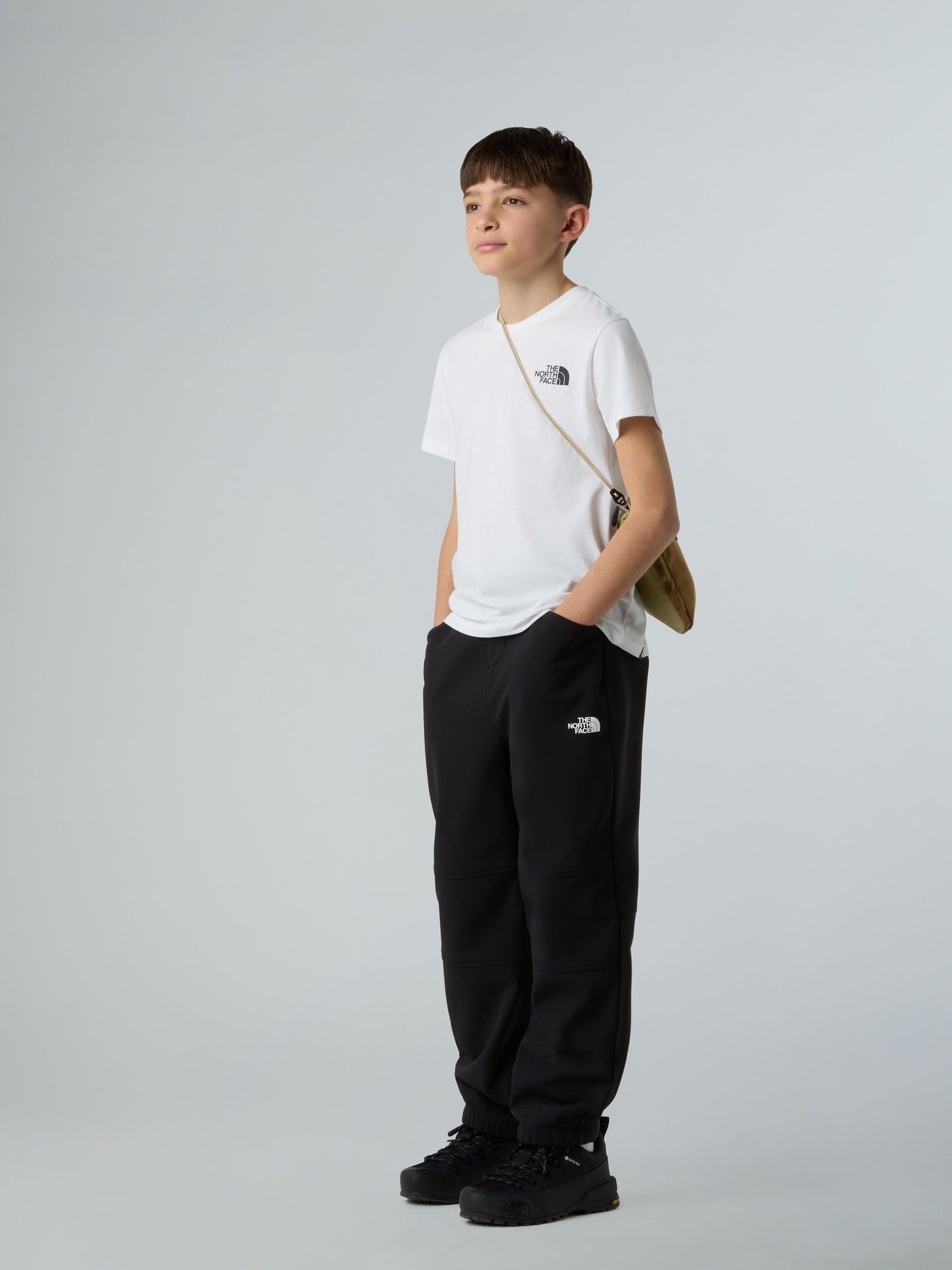 Dsiney Kidz - The North Face Chalk White Teen Simple Dome T-Shirt image 1