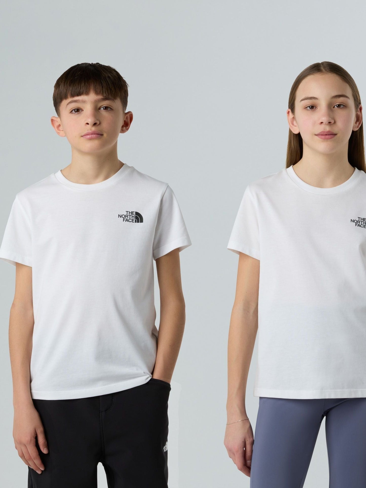 Dsiney Kidz - The North Face Chalk White Teen Simple Dome T-Shirt image 2