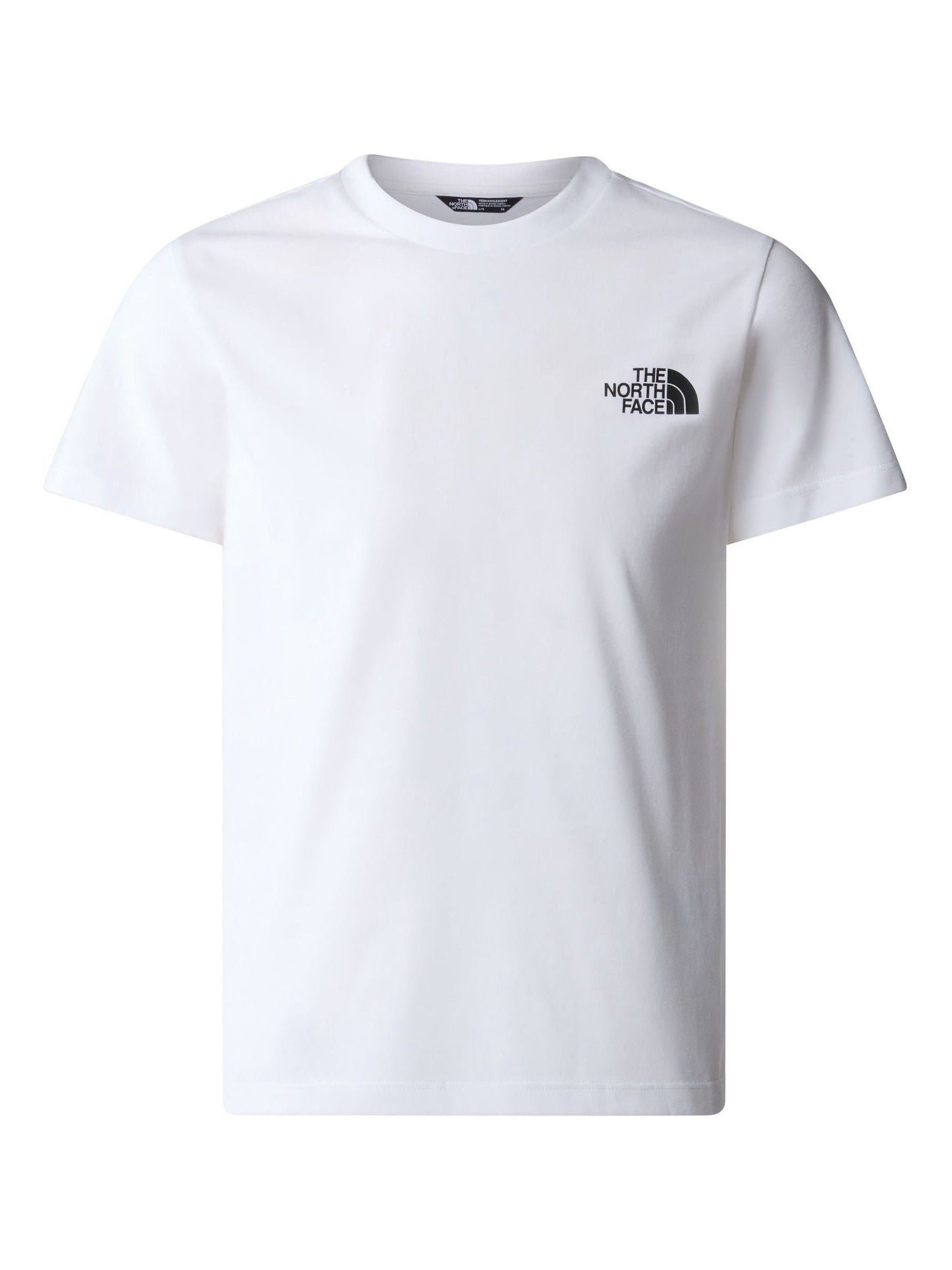 Dsiney Kidz - The North Face Chalk White Teen Simple Dome T-Shirt image 4