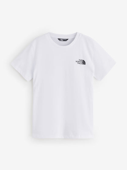 Dsiney Kidz - The North Face Chalk White Teen Simple Dome T-Shirt image 6