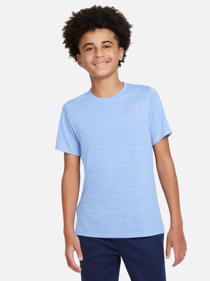 Dsiney Kidz - Nike Royal Tint Blue Miler Dri-FIT Short Sleeve T-Shirt image 1