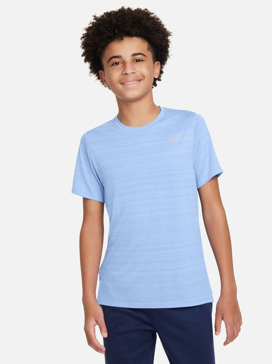 Dsiney Kidz - Nike Royal Tint Blue Miler Dri-FIT Short Sleeve T-Shirt image 1