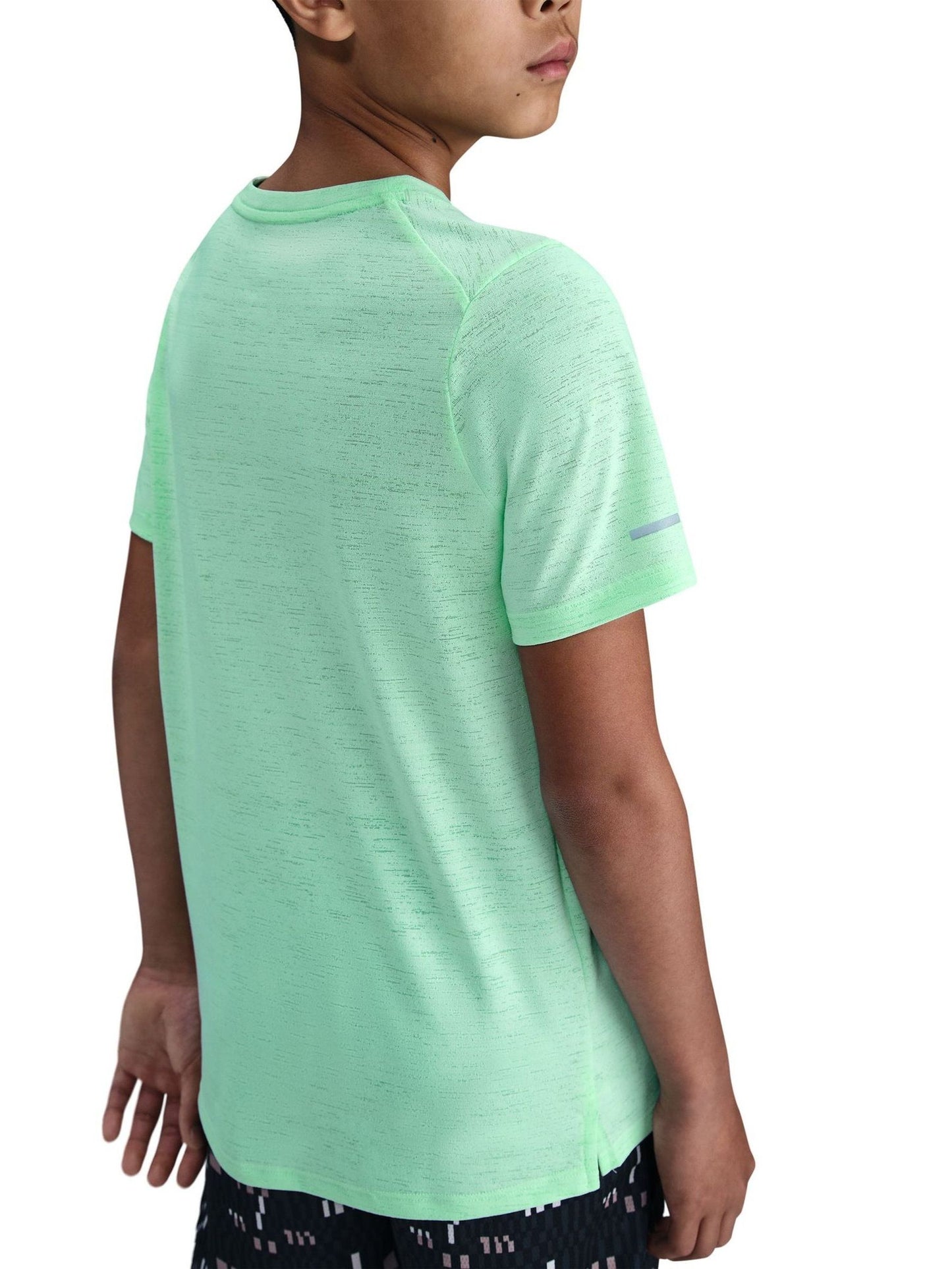 Dsiney Kidz - Nike Mint Green Miler Dri-FIT Short Sleeve T-Shirt image 2