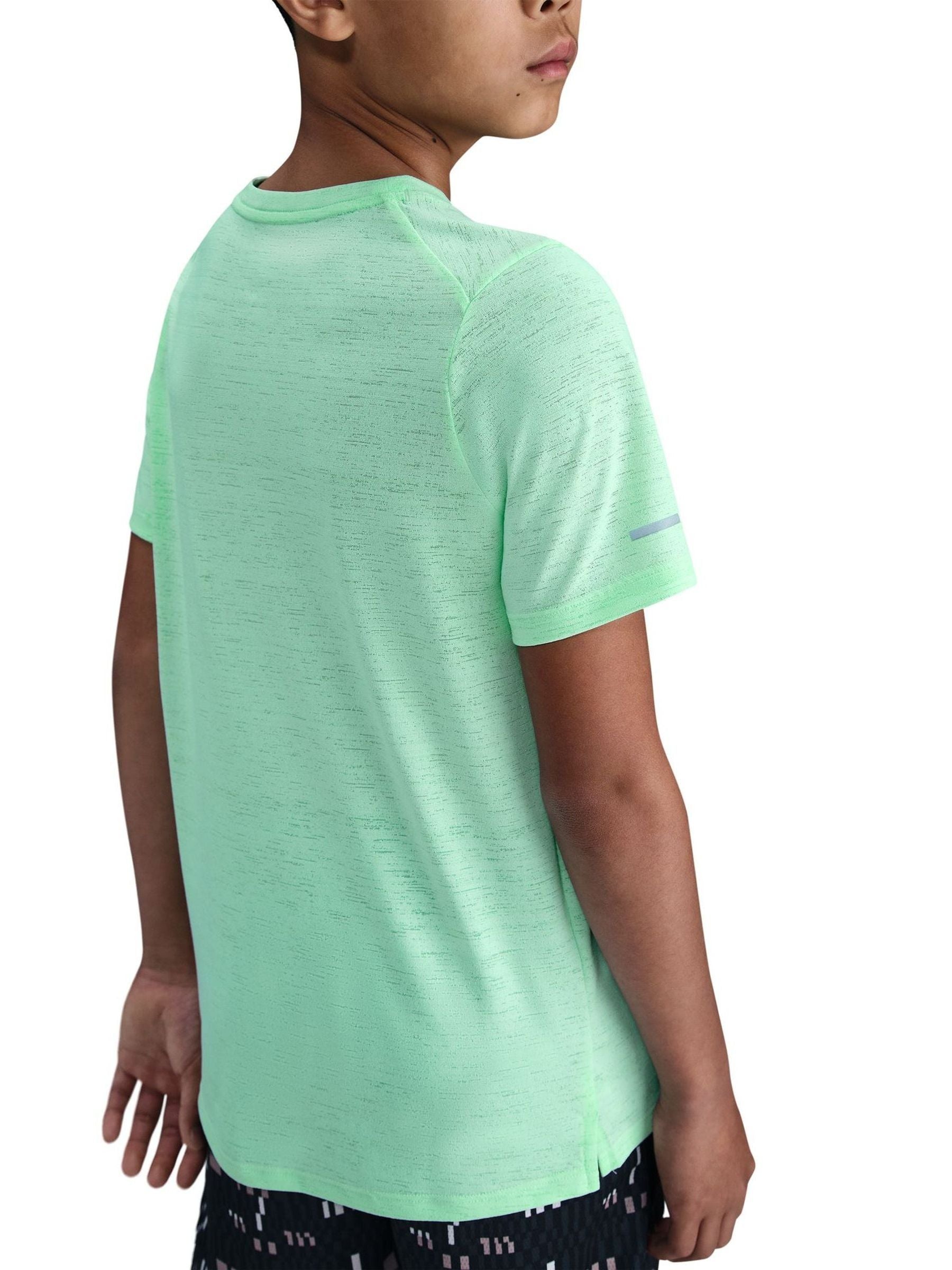 Dsiney Kidz - Nike Mint Green Miler Dri-FIT Short Sleeve T-Shirt image 2