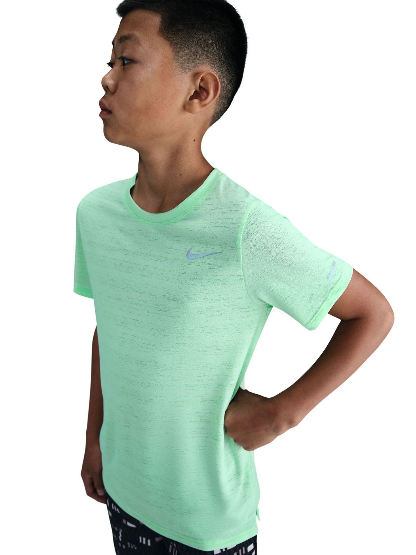 Dsiney Kidz - Nike Mint Green Miler Dri-FIT Short Sleeve T-Shirt image 5