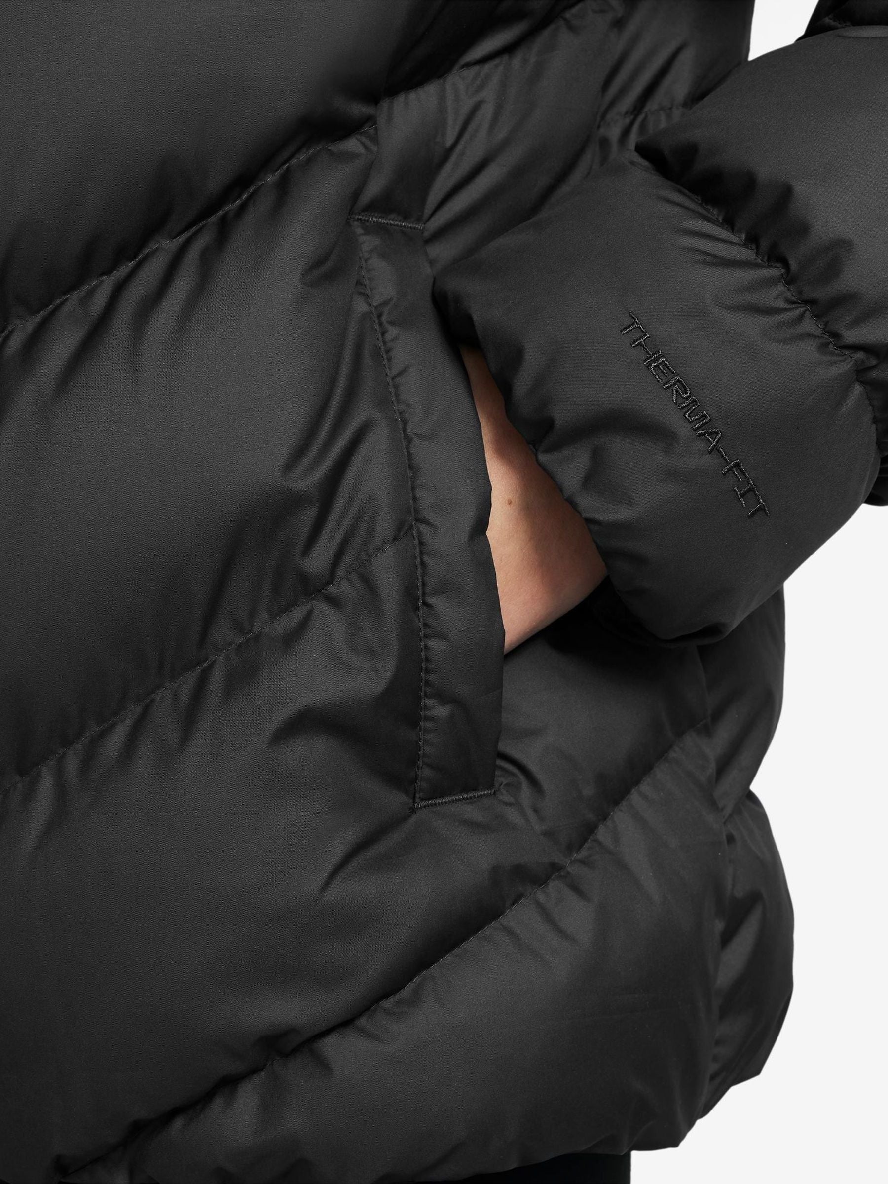 Dsiney Kidz - Nike Black/Pink Padded Puffer Jacket image 5