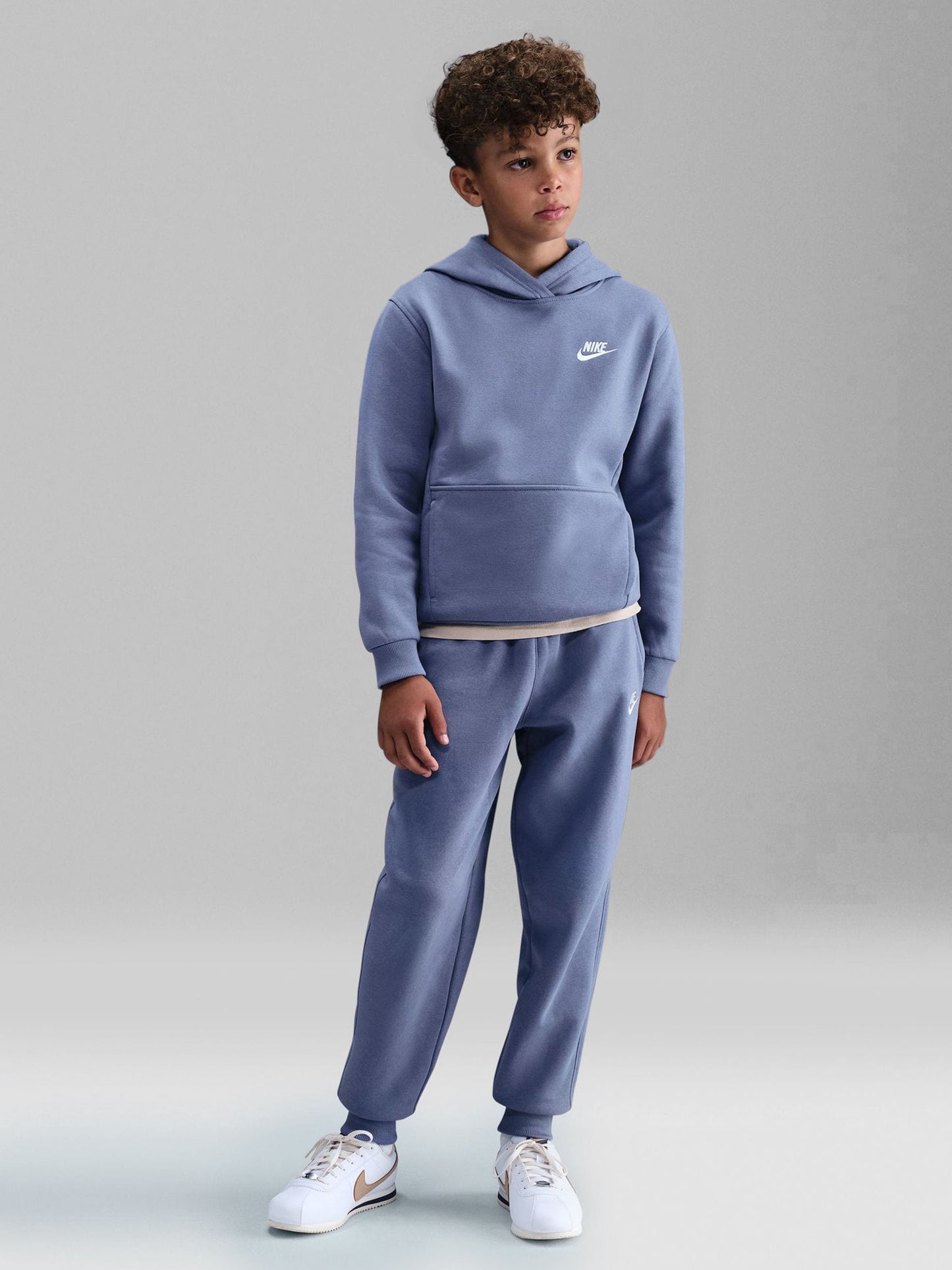 Dsiney Kidz - Nike World Indigo Blue Club Fleece Pullover Hoodie image 1