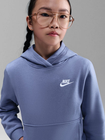 Dsiney Kidz - Nike World Indigo Blue Club Fleece Pullover Hoodie image 4