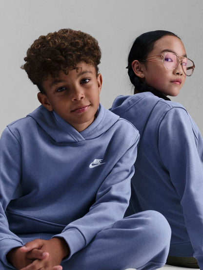Dsiney Kidz - Nike World Indigo Blue Club Fleece Pullover Hoodie image 5