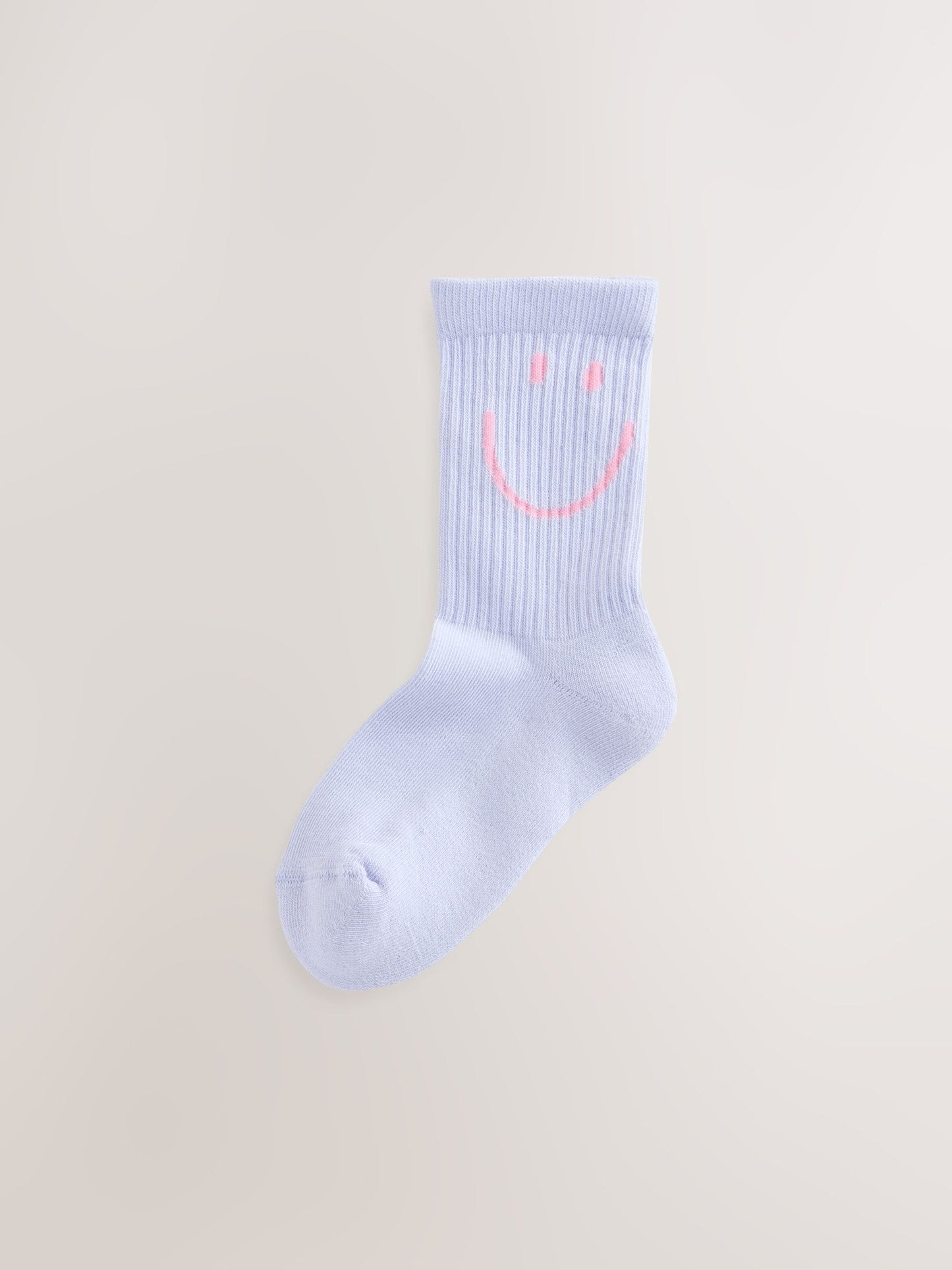 Pink, Purple and Green Cotton Rich Cushioned Sole Ankle Socks 3 Pack image 4