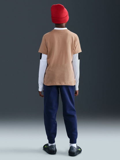 Dsiney Kidz - Nike Brown Short Sleeve Club T-Shirt image 5