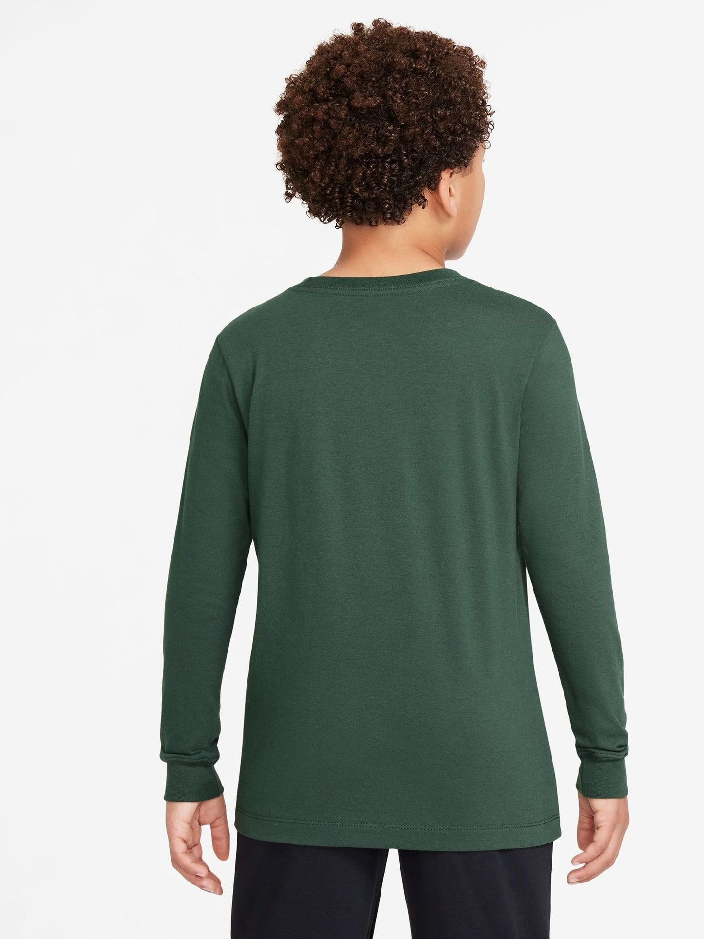 Dsiney Kidz - Nike Fir Green Sportswear Long Sleeve T-Shirt image 2