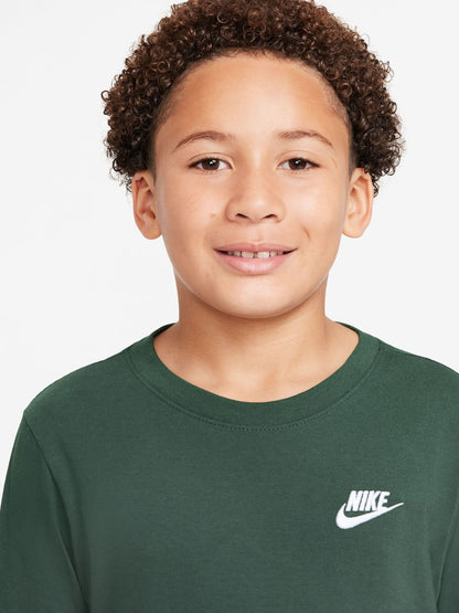 Dsiney Kidz - Nike Fir Green Sportswear Long Sleeve T-Shirt image 3