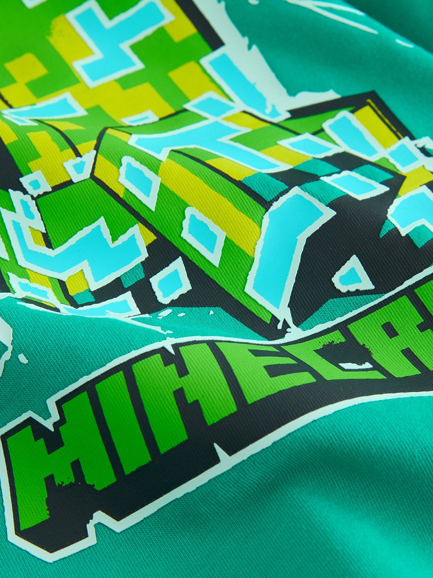 Dsiney Kidz - Green Minecraft Long Sleeve T-Shirt (3-16yrs) image 3