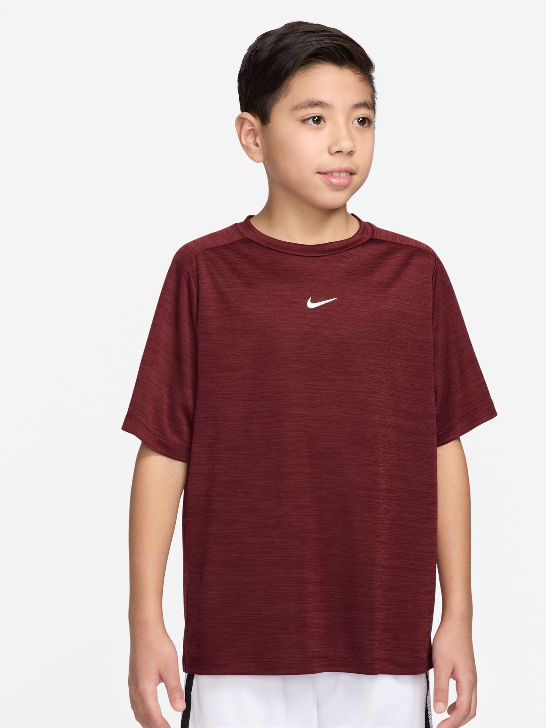Dsiney Kidz - Nike Dark Team Red Dri-FIT Short Sleeve T-Shirt image 1