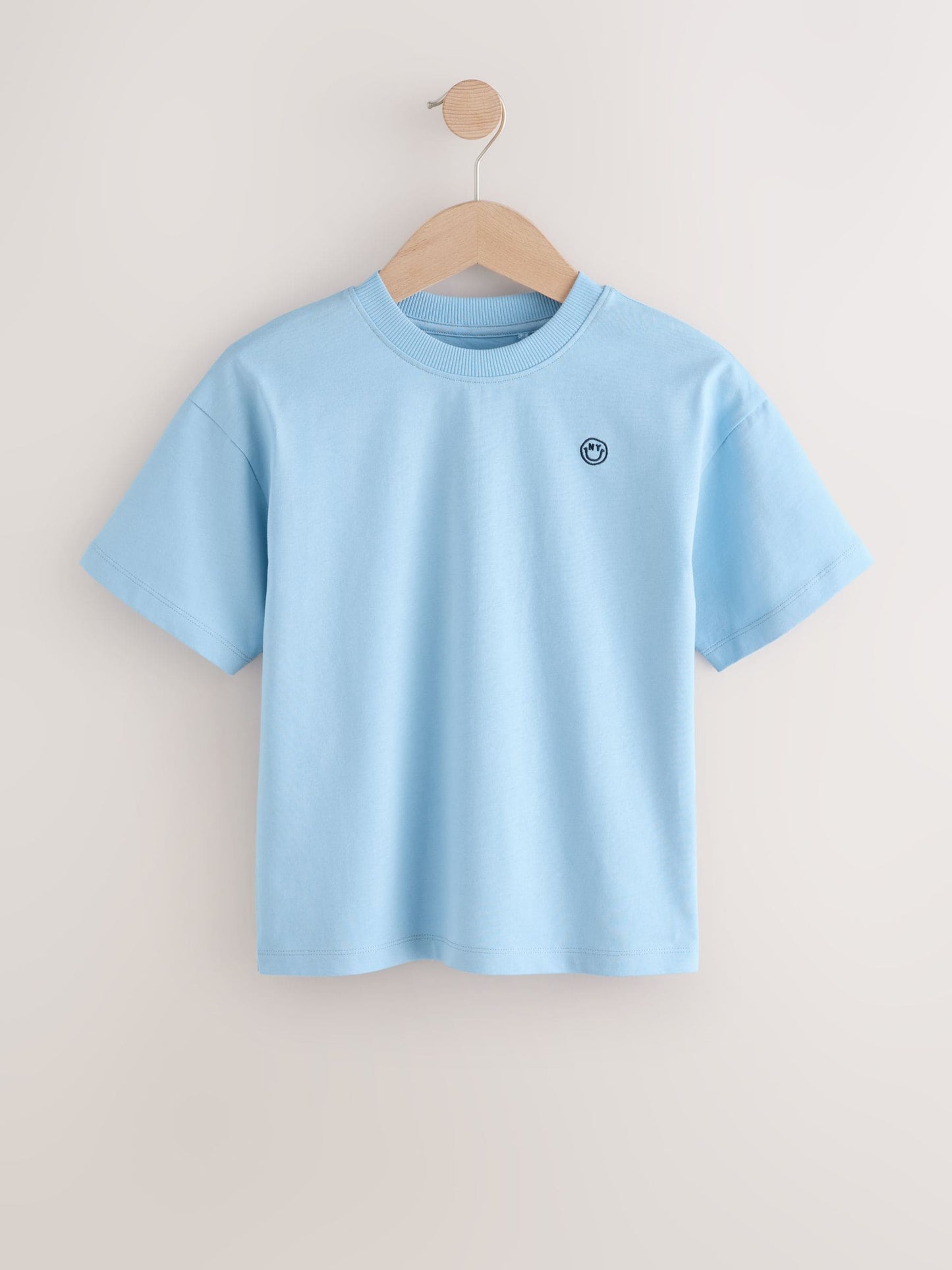 Dsiney Kidz - Blue Short Sleeve Logo Chest Graphic T-Shirts 4 Pack (3-16yrs) image 2