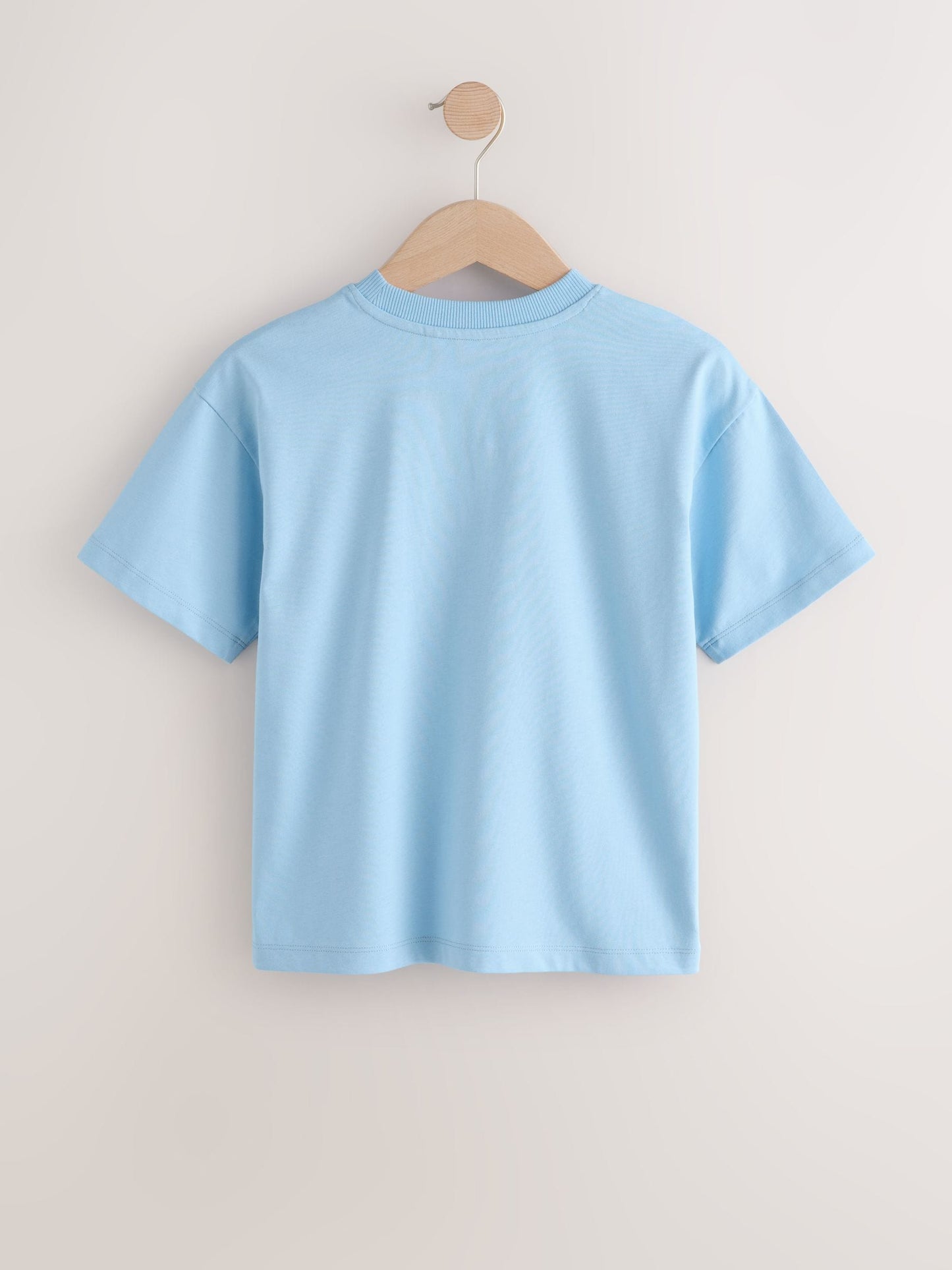 Dsiney Kidz - Blue Short Sleeve Logo Chest Graphic T-Shirts 4 Pack (3-16yrs) image 3
