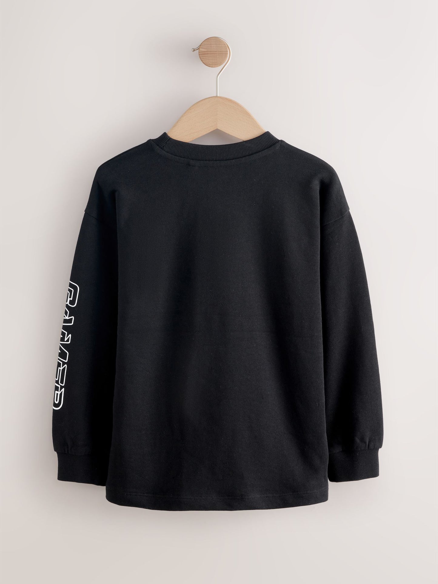 Dsiney Kidz - Black Heavyweight Controller Christmas Long Sleeve T-Shirt (3-16yrs) image 5