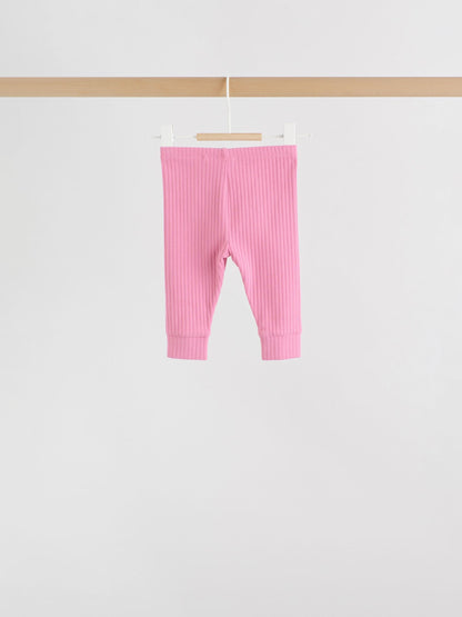 Purple Long Sleeve Top And Leggings Set 6 Piece (0mths-3yrs) image 3