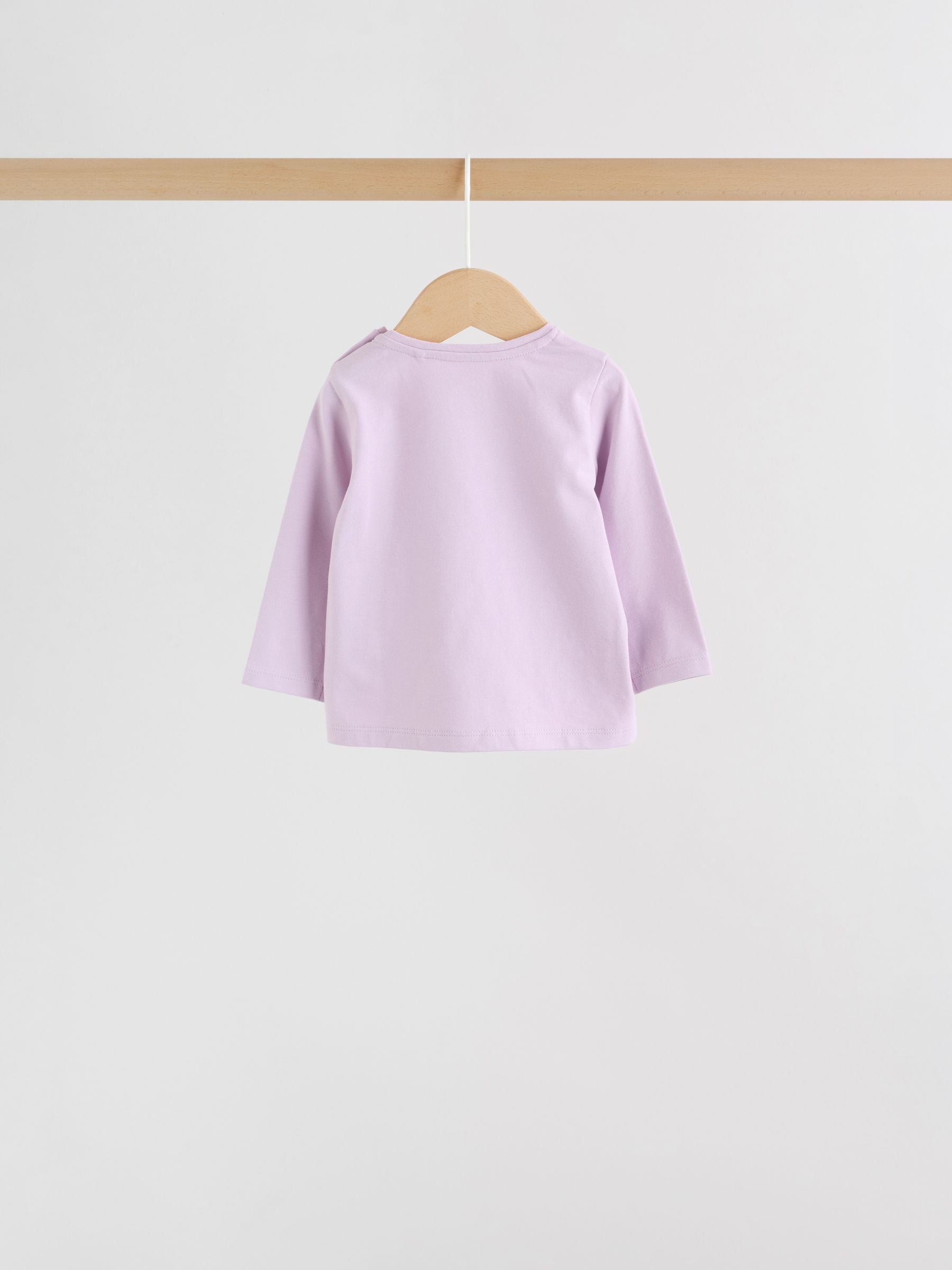 Purple Long Sleeve Top And Leggings Set 6 Piece (0mths-3yrs) image 6