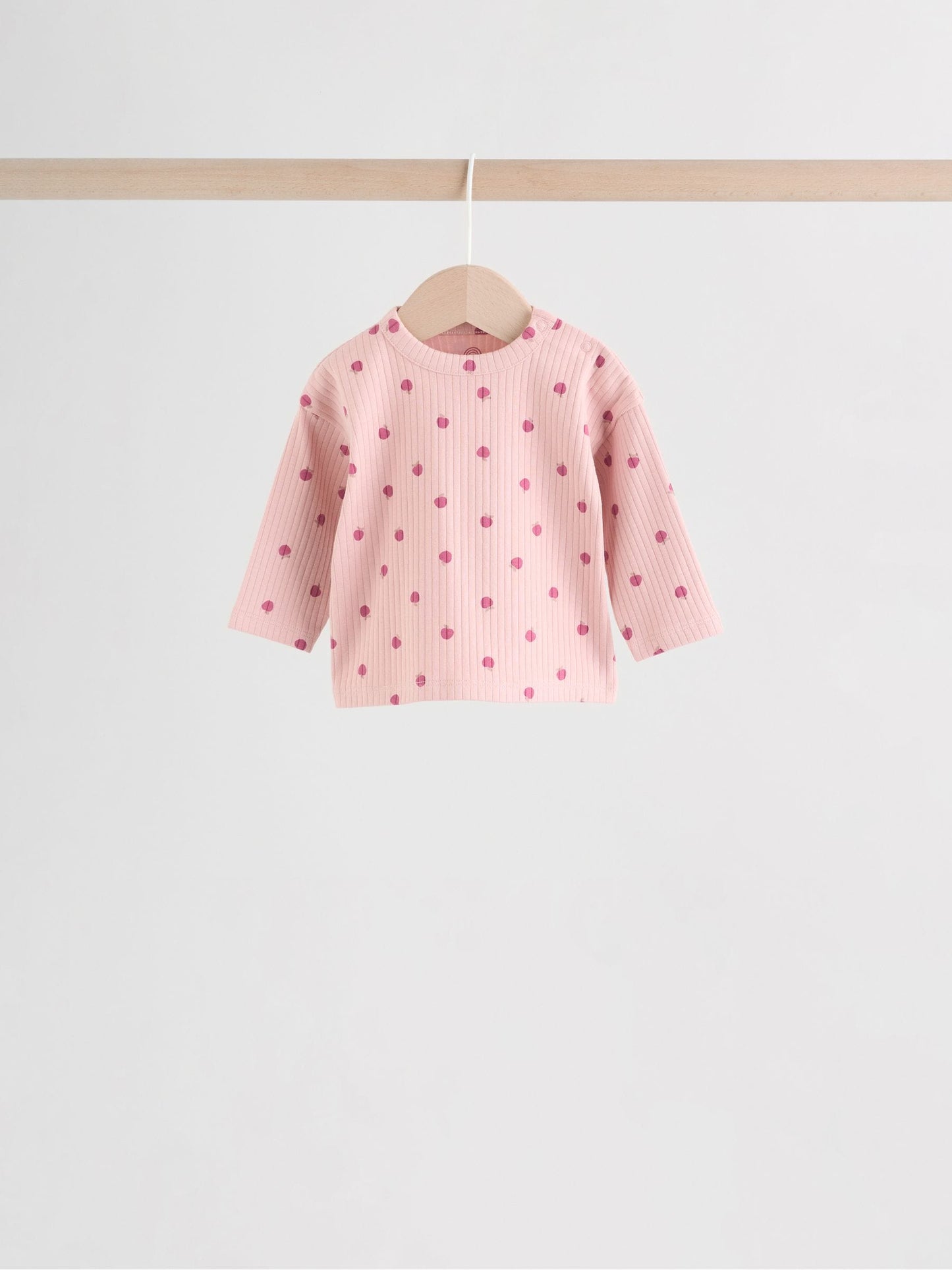 Pink/ Cream/ Brown Print Long Sleeve Top And Leggings Set 6 Piece (0mths-3yrs) image 4
