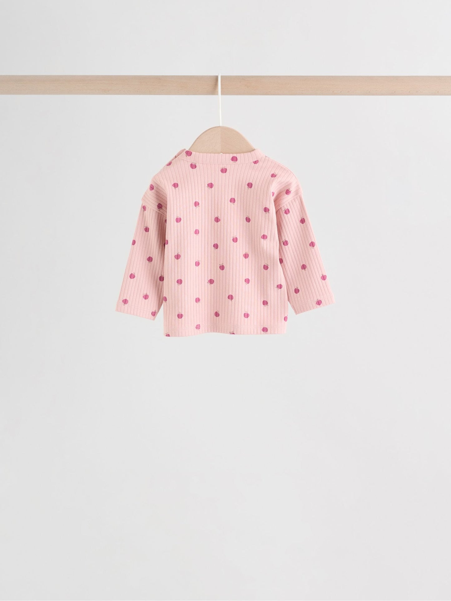 Pink/ Cream/ Brown Print Long Sleeve Top And Leggings Set 6 Piece (0mths-3yrs) image 5
