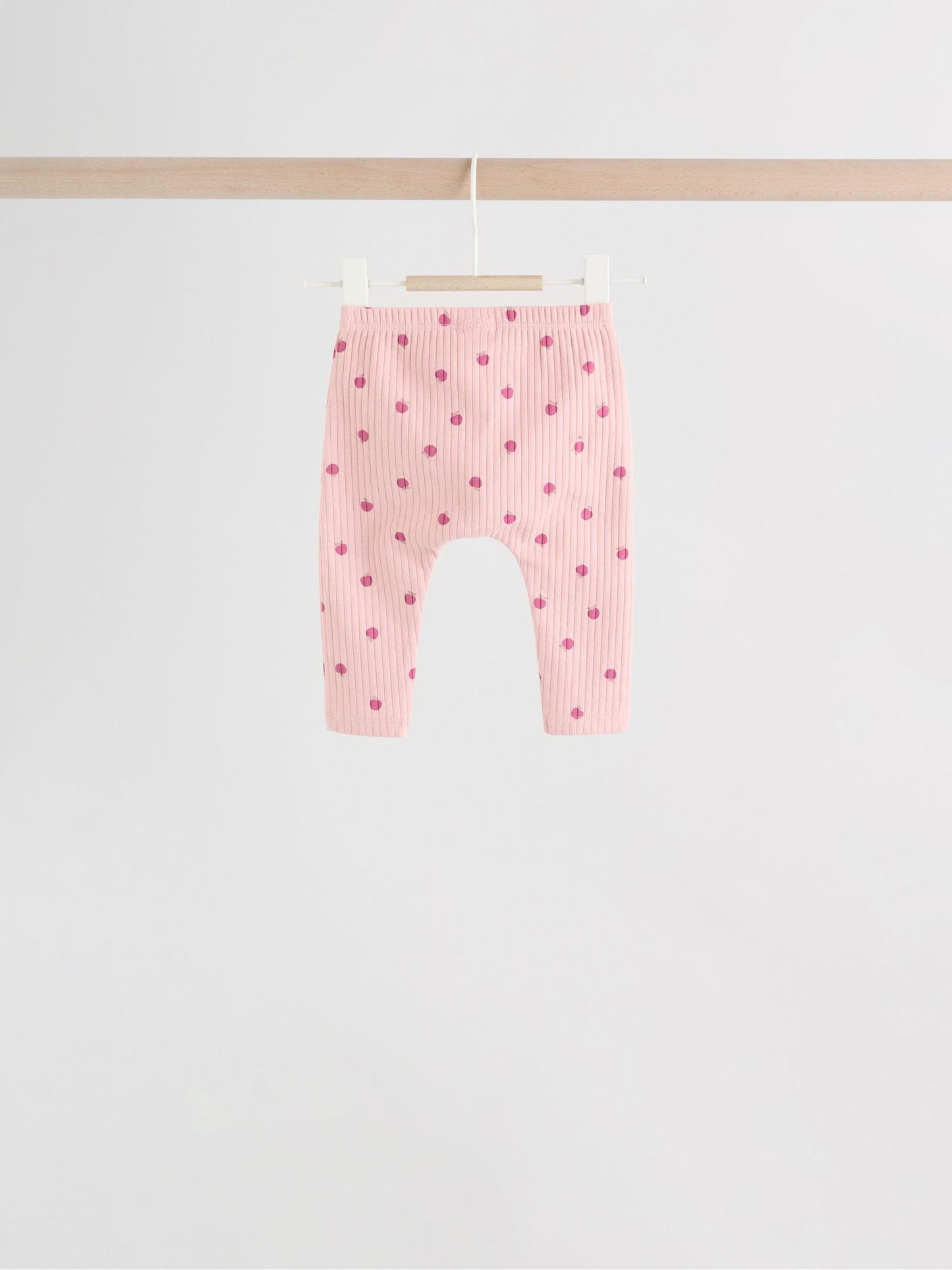 Pink/ Cream/ Brown Print Long Sleeve Top And Leggings Set 6 Piece (0mths-3yrs) image 6