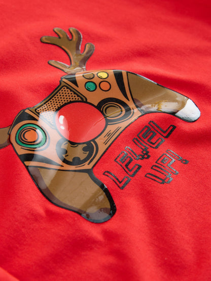 Dsiney Kidz - Red Controller Christmas Long Sleeve T-Shirt (3-16yrs) image 7