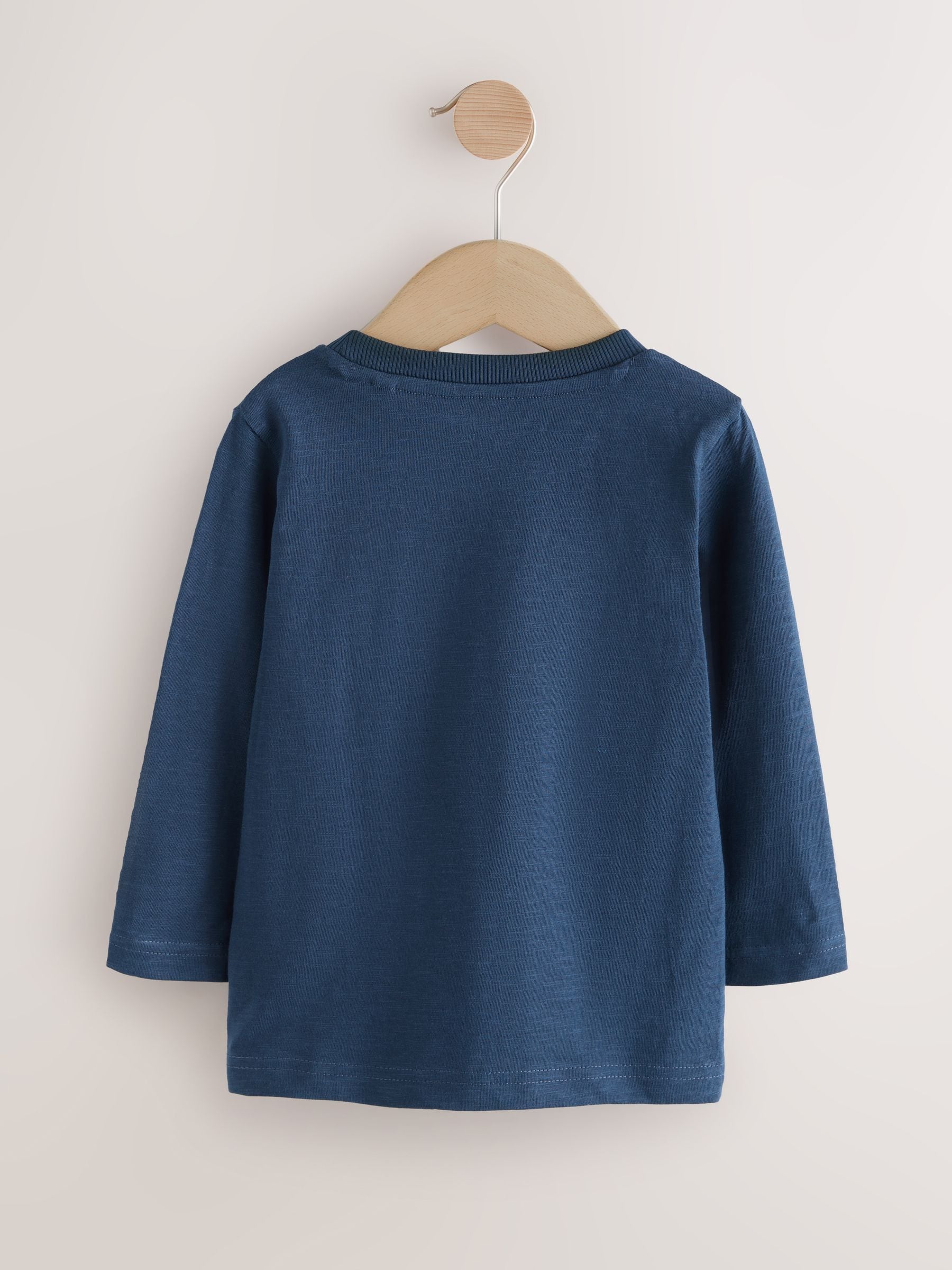 Blue Woodland Animal Long Sleeve Appliqué T-Shirt (3mths-7yrs) image 6