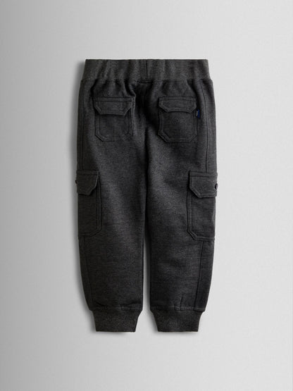 JoJo Maman Bébé Burgundy Red 2-Pack Cargo Joggers image 3