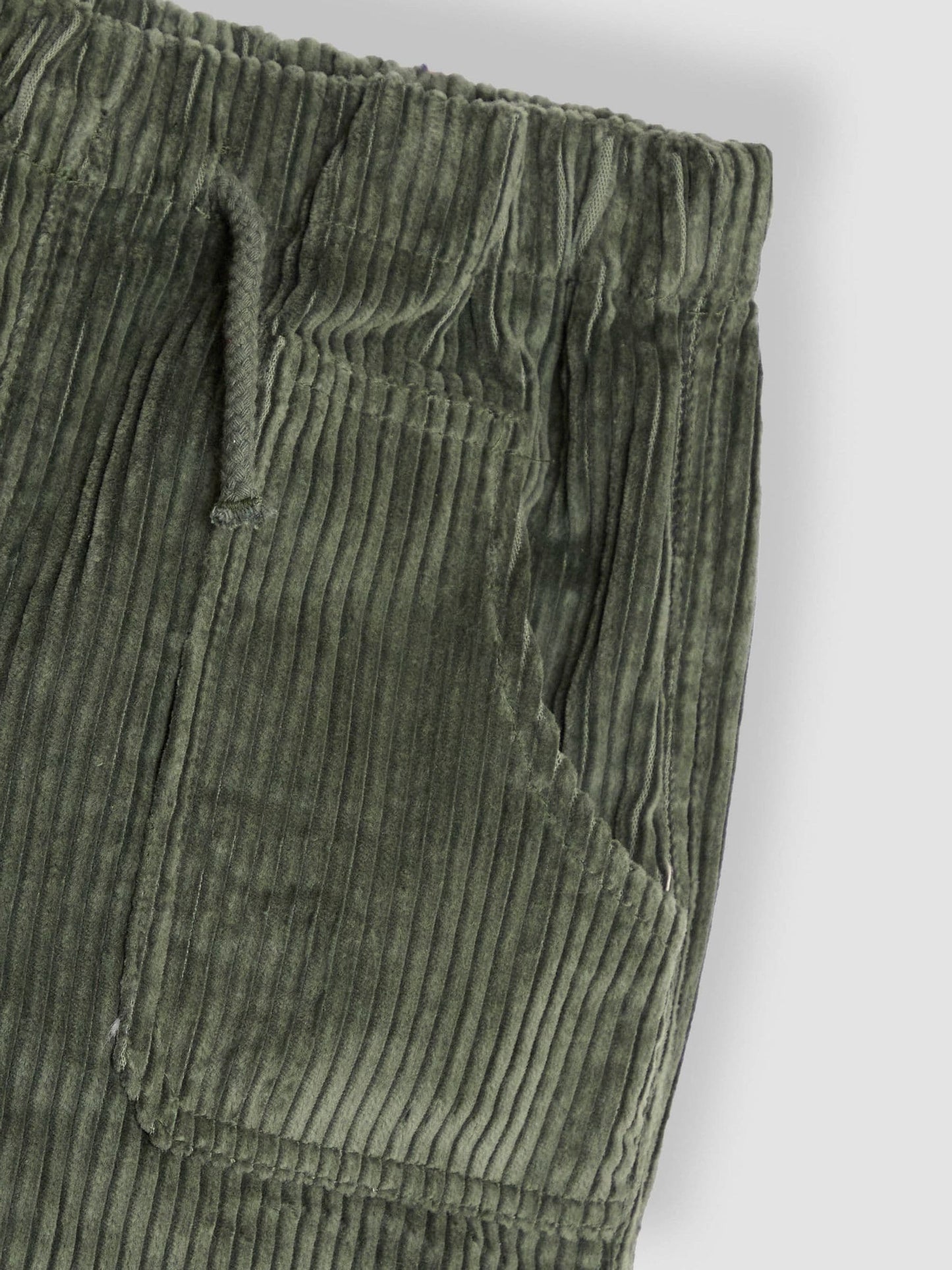 JoJo Maman Bébé Khaki Green Cord Pull On Trousers image 3