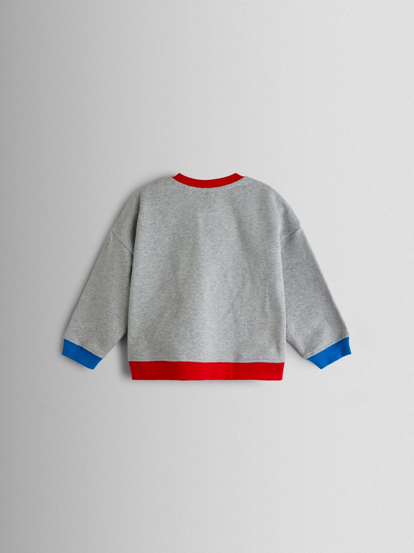 Dsiney Kidz - JoJo Maman Bébé Grey Construction Applique Sweatshirt image 2