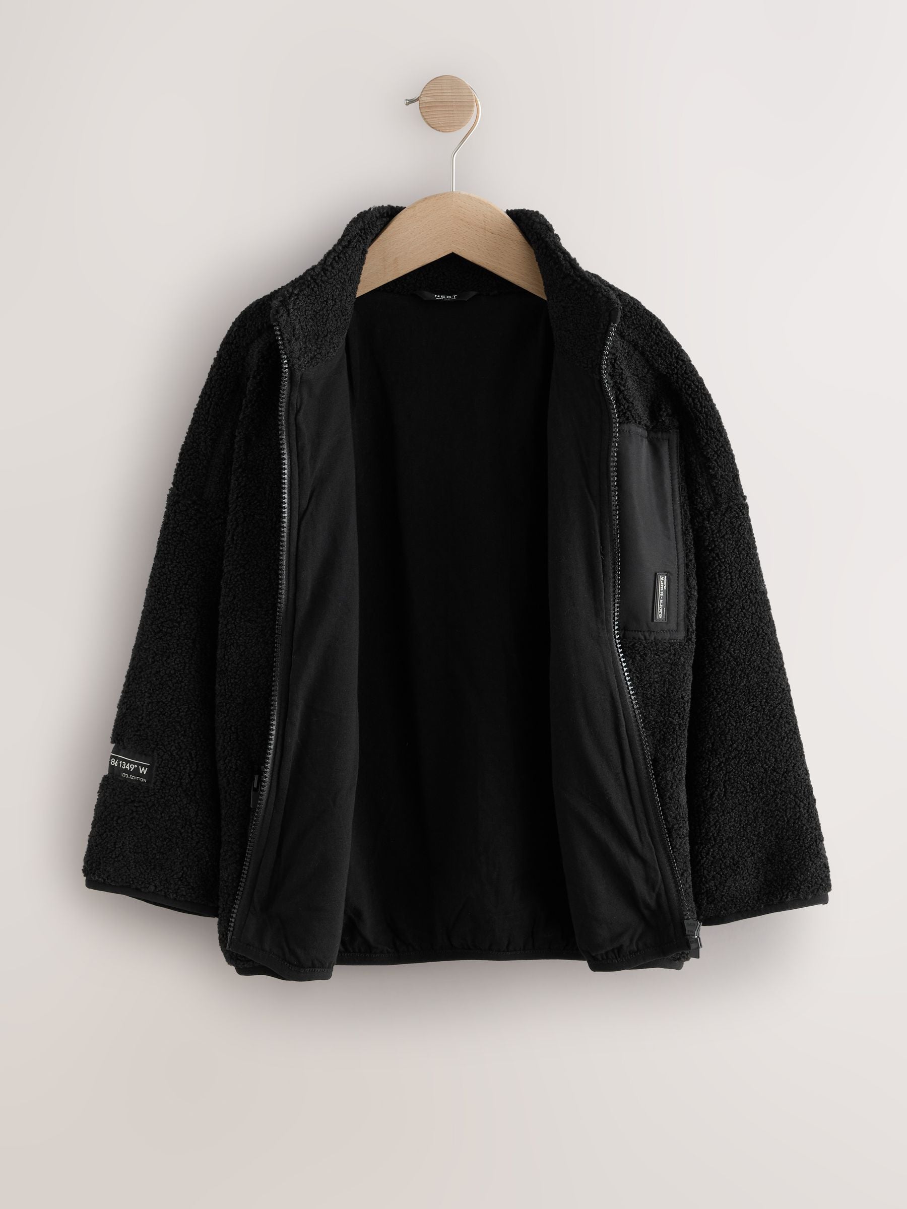 Dsiney Kidz - Black Zip Through Fleece (3-16yrs) image 2