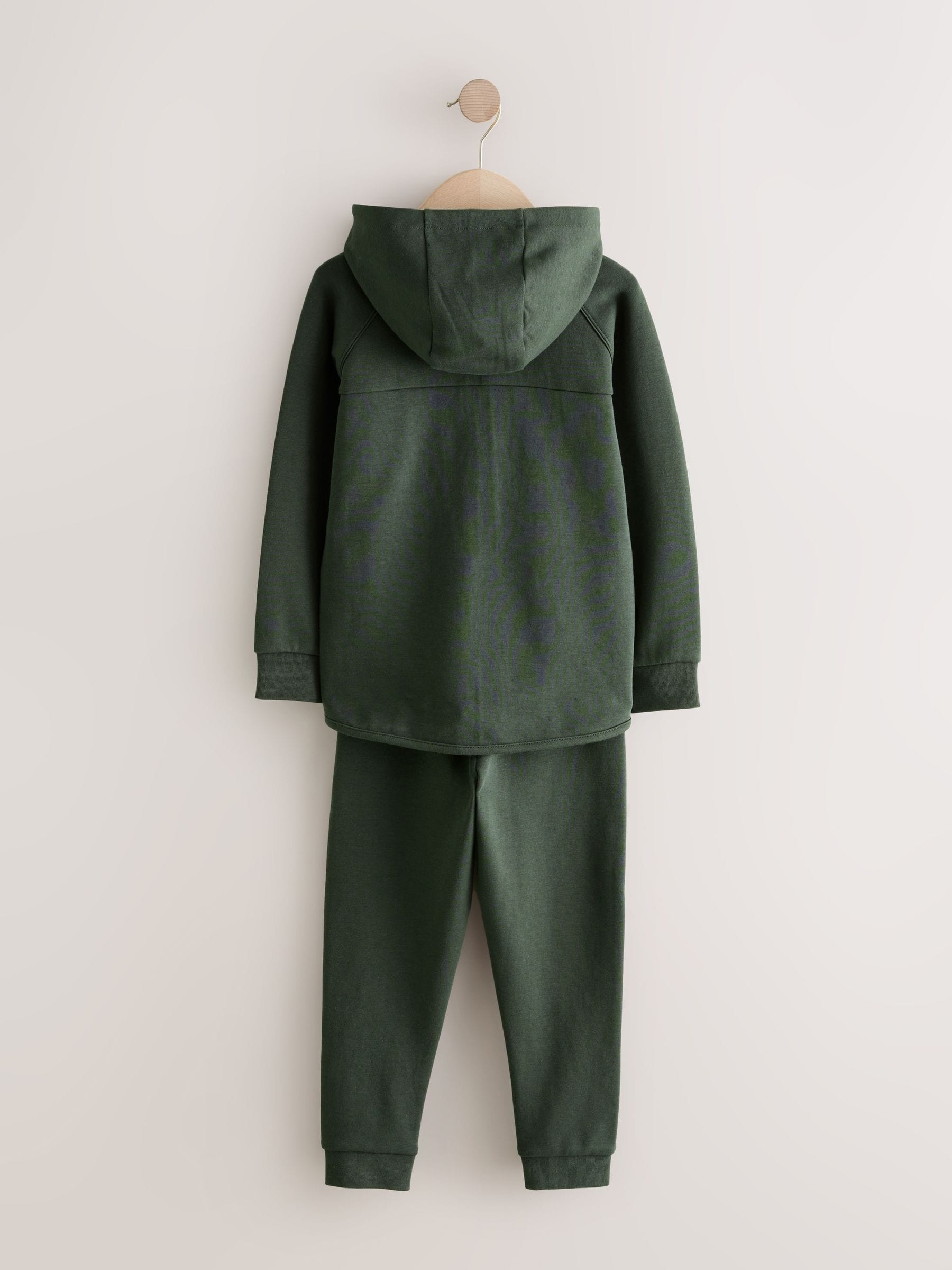 Dsiney Kidz - Khaki Green Tech Sportswear Hoodie and Joggers Set (3-16yrs) image 2