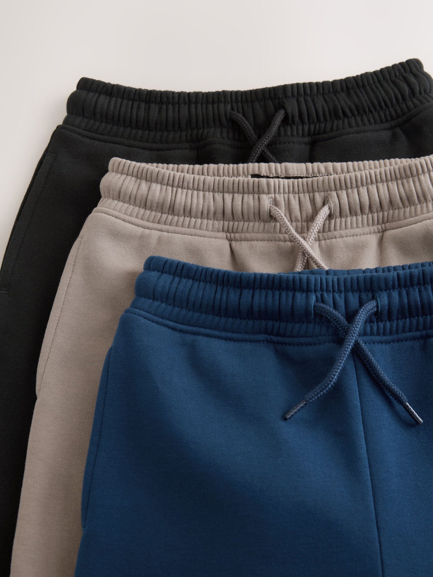 Dsiney Kidz - Navy / Black/ Neutral Tapered Regular Joggers 3 Pack (3-16yrs) image 6