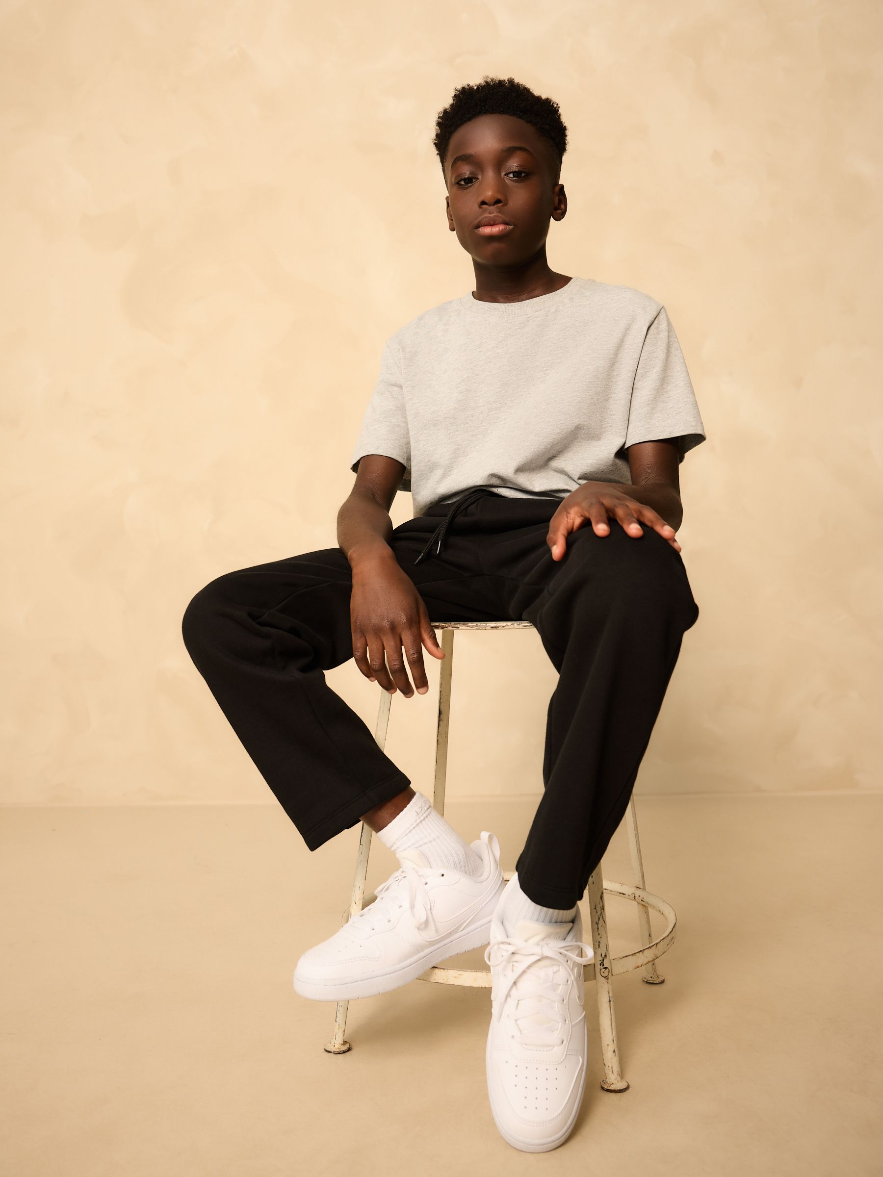 Dsiney Kidz - Black Tapered Regular Joggers (3-16yrs) image 2