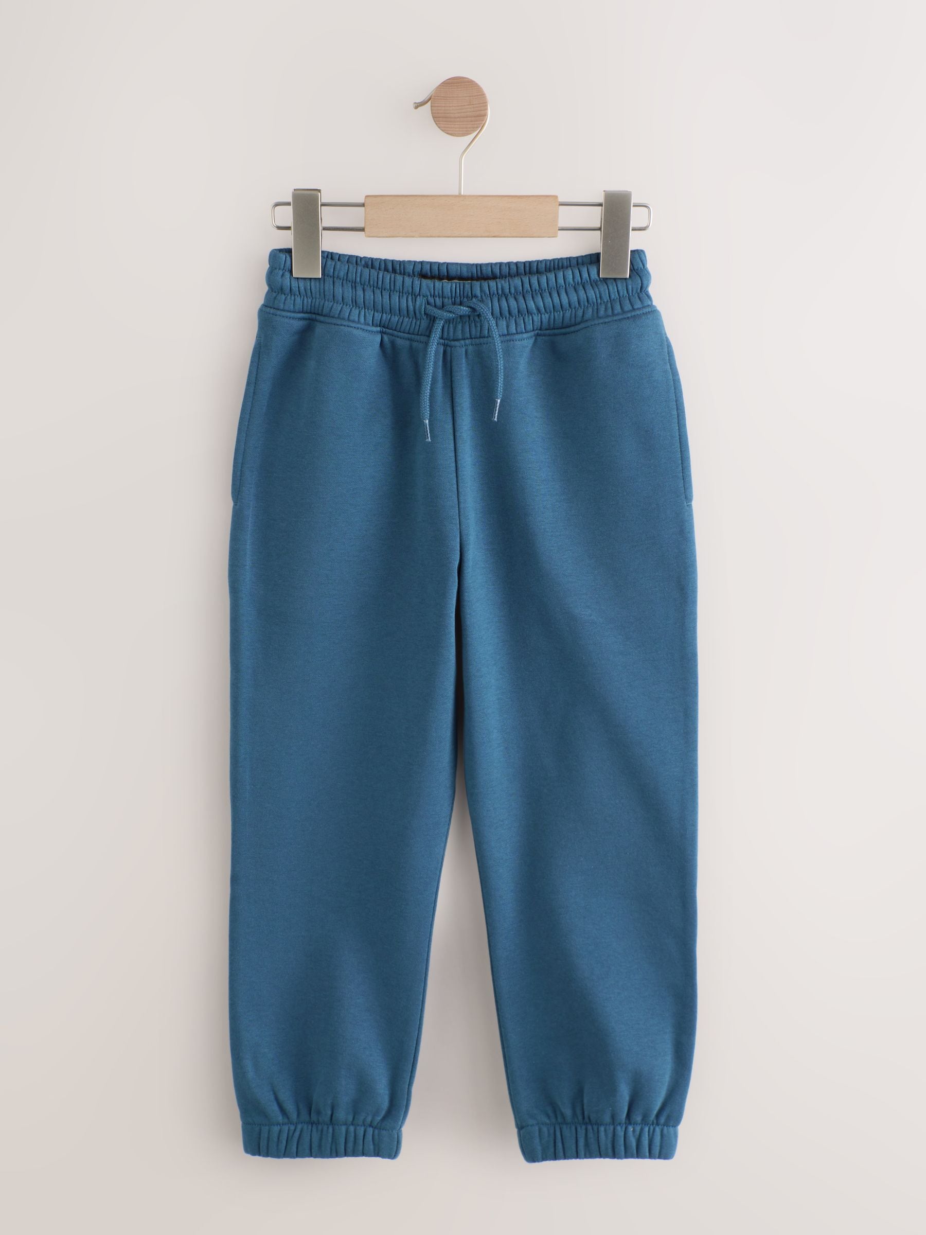 Dsiney Kidz - Blue/Grey/Black Regular Fit Basic Joggers 5 Pack (3-16yrs) image 4