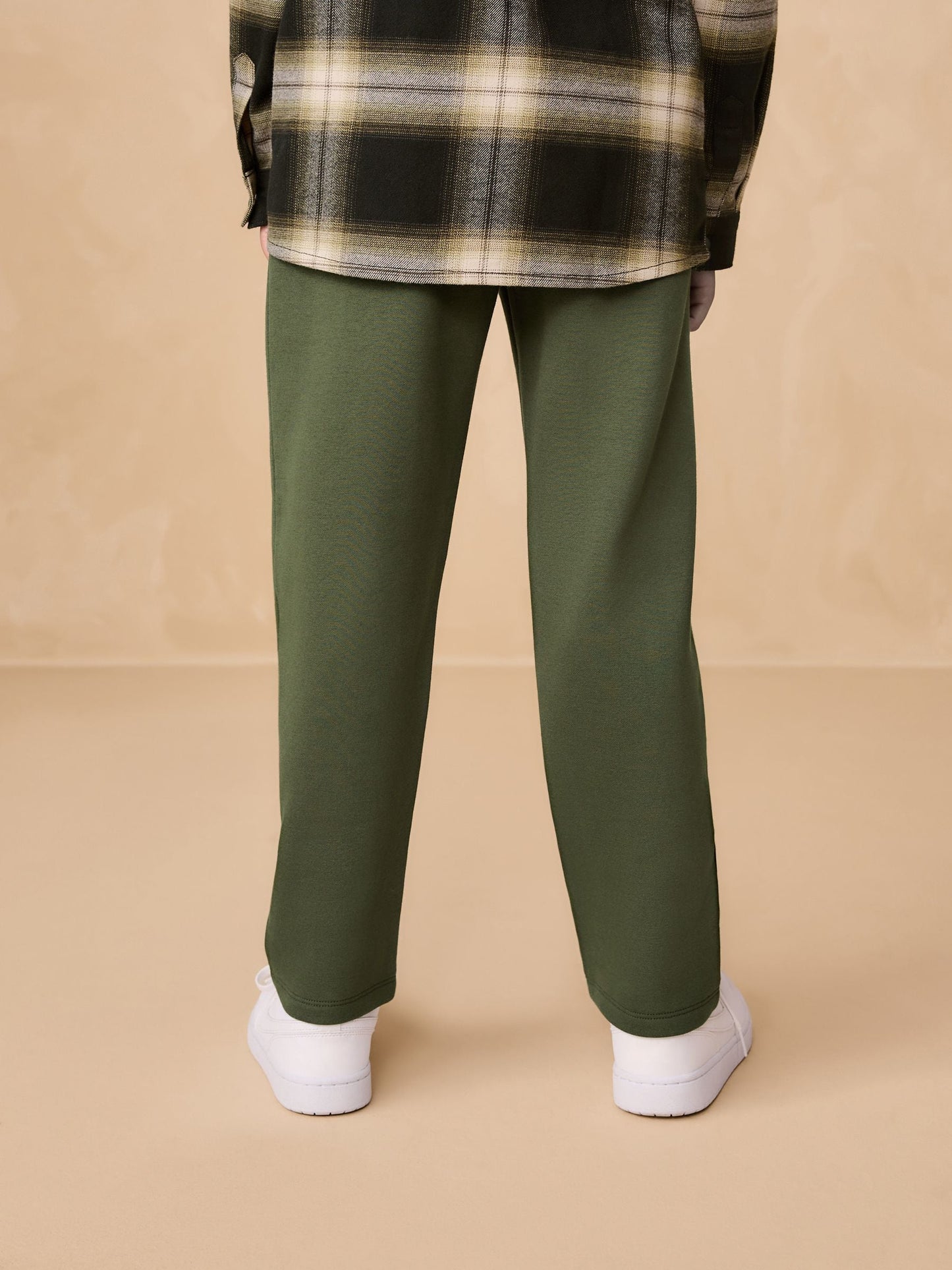 Dsiney Kidz - Khaki Green Tapered Regular Joggers (3-16yrs) image 3