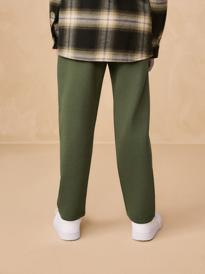 Dsiney Kidz - Khaki Green Tapered Regular Joggers (3-16yrs) image 3